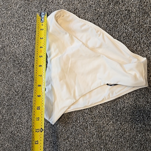 NWT Good American Ivory  Bikini Bottom Swim Sz 0/XS - Picture 3 of 7